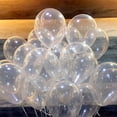 thumbnail image 2 of Globos transparentes de todos los tamaños, globos de látex transparentes, globos de helio, suministros para fiestas de bodas, decoración para fiestas de cumpleaños, globos de bricolaje, 2 of 4