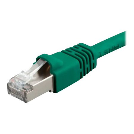 UPC: 0889028054772 | Monoprice – Patch cable – RJ-45 to RJ-45 – 3 ft – STP – CAT 6a – snagless – green