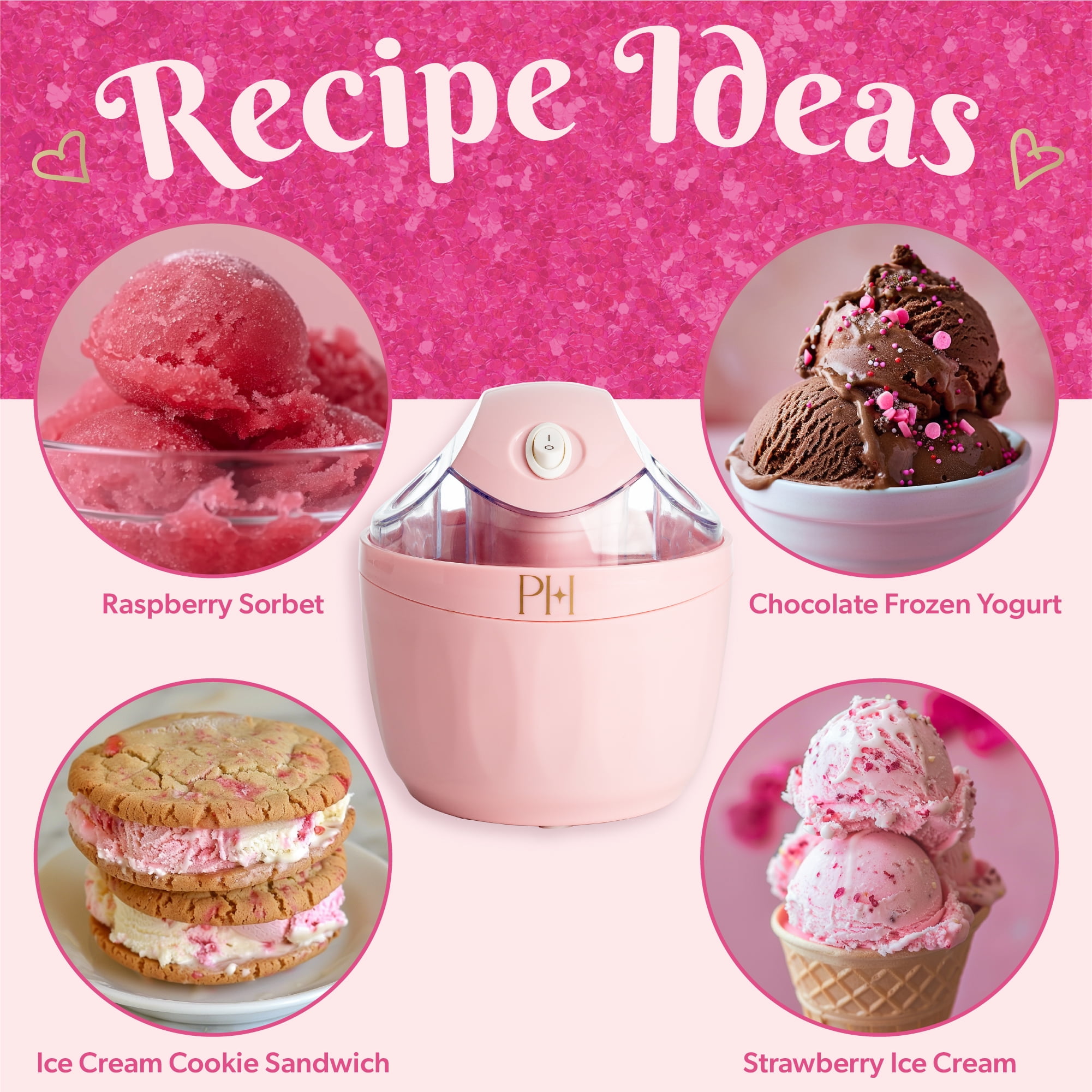 Mini ice cream maker recipes shop
