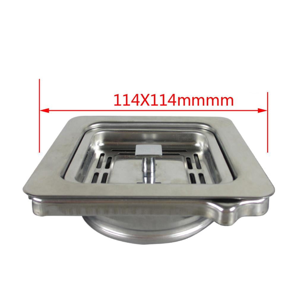 Fiocias 114mm Garbage Disposer Basket Converter Accessories Stainless Steel Kitchen Sink