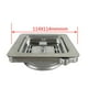 thumbnail image 4 of de de 114x114 Mm Adaptador de Colador de Fregadero de Cocina para Eliminar de Alimentos, 4 of 9