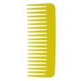 thumbnail image 1 of Langgg Comb Plastic Scalp Care Head Massage Round Teeth Comb Home Self Hairdressing Salon Tool, Yellow, 1 of 9