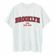 thumbnail image 4 of Camiseta holgada de manga corta y cuello redondo con estampado informal para mujer, 4 of 4