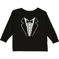 thumbnail image 3 of Inktastic Tuxedo Boys Long Sleeve Toddler T-Shirt, 3 of 5