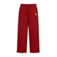 thumbnail image 3 of sageysalite Sweatpants for Men Straight Leg Side Slit Drawstring Elastic Waist Fall Winter Workout Warm Workout Pants with Pockets, 3 of 6