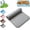 Gray, variant on Dog Cooling Mat, Self-Cooling Ice Silk Pet Cooling Pad for Dogs Cats, Washable Waterproof Foldable Summer Cool Bed, for Small Medium Large Dogs