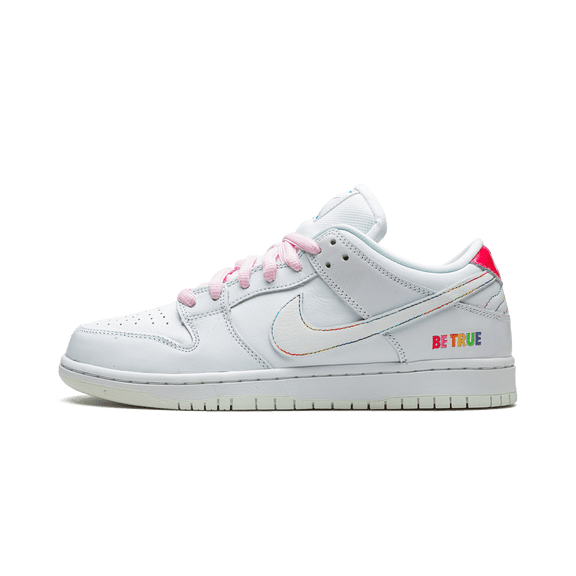 NIKE MENS SB Dunk Low Pro BeTrue "Be True" DR4876 100 DR4876 100 from Stadium Goods