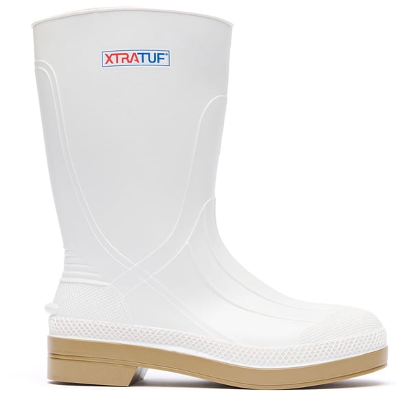 Men's 11" Shrimp Boot, White, Size 13(M)