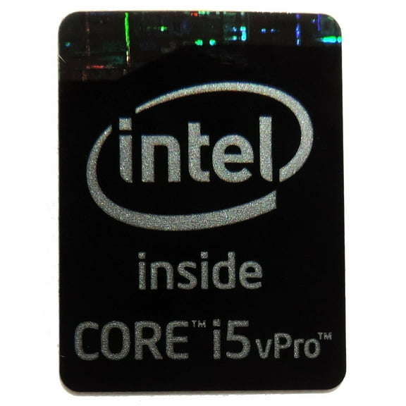 Intel Core i5 vPro Inside Sticker 16 x 21mm / 5/8" x 7/8" [770]