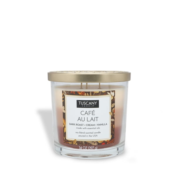 Café Au Lait Long-Lasting Scented Jar Candle (14 oz)