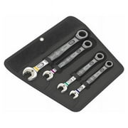 Wera 05073295001 Joker SAE Imperial Ratcheting Combination Wrench Set, 4 Piece