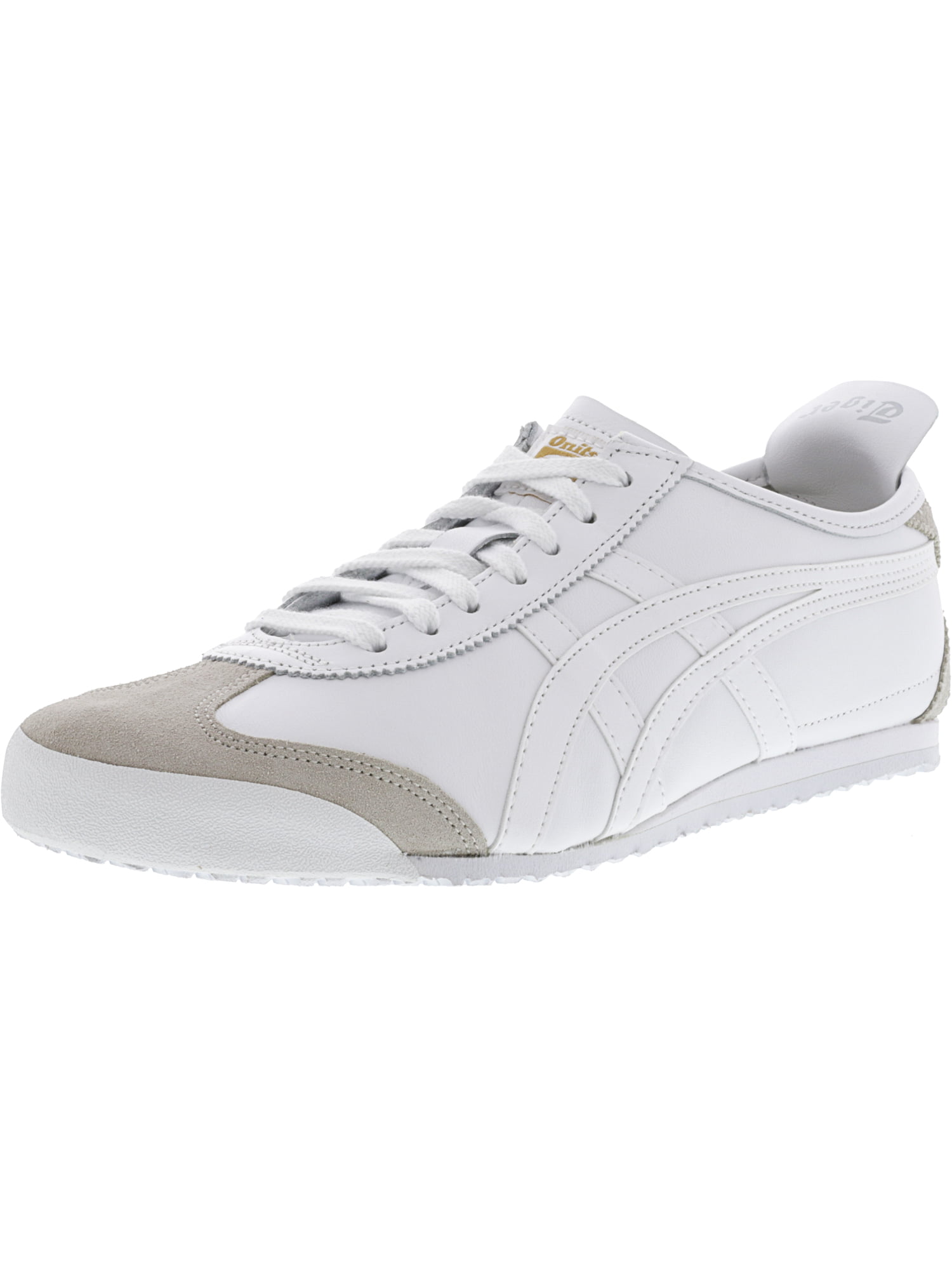 Onitsuka Mexico 66 White / Ankle-High Leather Fashion Sneaker - 11.5M 10.5M - Walmart.com