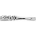 thumbnail image 2 of 14K White Gold Lab Grown Diamond Si1/Si2, G H I, Band (Size 7) Made In India rm4304-025-7wlg, 2 of 5
