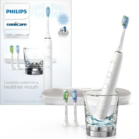 Philips Sonicare Diamondclean Smart Electric, Rechargeable Toothbrush For Complete Oral Care – 9300 Series, White, HX9903/01