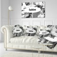 thumbnail image 3 of Designart Collage of Girl Faces - Abstract Portrait Throw Pillow - 12x20, 3 of 5
