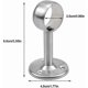 thumbnail image 3 of Ceiling Bracket for Curtain Rod, 4 Pieces Stainless Steel Hanging Rod Bracket, Curtain Rod Bracket, Hanging Rod Bracket, 3 of 5