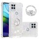 thumbnail image 1 of Funda para Motorola Moto G Stylus 2021 5G con Brillo Líquido Flotante, Purpurina, Parachoques y Anillo Giratorio Soporte, 1 of 5