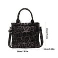 thumbnail image 5 of Trendy Shoulder Bag for Woman Leopard Pattern Handbag Simple Crossbody Bag, 5 of 20