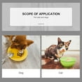 thumbnail image 3 of Cat Claw Spoon Dog Scoop Paw Pet Food Serving Feeding Silicone Spoons Vintage Silverware Stainless Steel 4 Pcs, 3 of 6