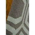 thumbnail image 4 of Nourison Linear Grey/Aqua Area Rug LIN07 2'3" x 7'6", 4 of 4
