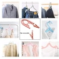 thumbnail image 4 of PENGXIANG Clothes Hanger Connector Hooks 8Pieces, Thicken, Load 30 Pounds,Travel Hangers with Clips Portable Folding Clothes Hangers 8 pcs Clips for Scarves Suits Trousers Pants Shirts, 4 of 7