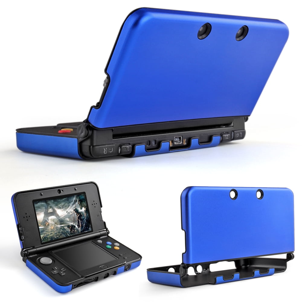 3DS XL LL Case (Blue) Full Body Protective Snapon Hard Shell
