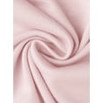 thumbnail image 5 of INSPIRE CHIC Women's Solid Pajama Sets Short Sleeves Cute Soft Comfy Highly Elastic Button Up Tops and Shorts 2 Pcs L Pink, 5 of 6