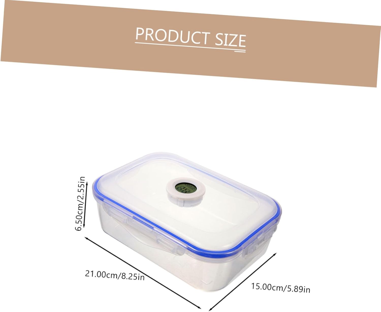 Yoqb Portable Humidor Box with Hygrometer Travel Friendly Control Storage Case for Cigarettes Compact Humidor Container for Home and Outdoor UseA108