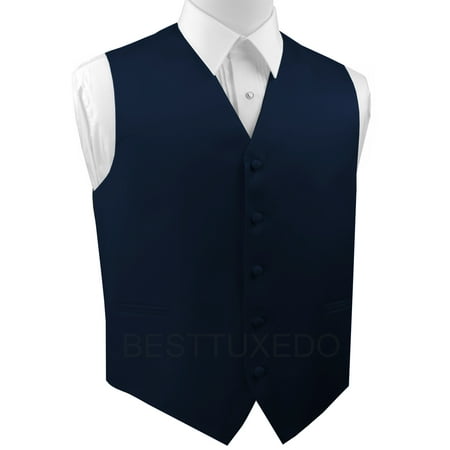 Formal Tank - Italian Design, Men's Formal Tuxedo Vest for Prom, Wedding, Cruise , in Navy