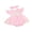 Rose, variante sur EYIIYE Barboteuse-Robe d'Anniversaire pour Bébés Filles, Robe de Princesse d'Été pour Nouveau-Né, Combinaison à Manches Volantées, Barboteuses avec Broderie de Lettres, Robe Justaucorps à Col Ras du Cou avec Bandeau, Vêtements Décontractés et Mignons pour Tout-Petits