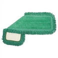 thumbnail image 2 of Boardwalk BWKMFD185GF Microfiber Dust Mop Head, 18 X 5, Green, 1 Dozen, 2 of 2