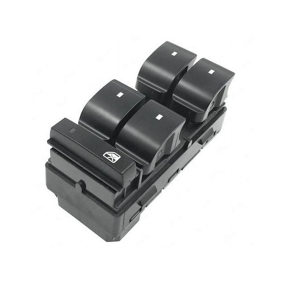 Front Left Driver Side Window Switch - 5 Button - Compatible with 2007 - 2015 GMC Acadia without Power Folding Mirror 2008 2009 2010 2011 2012 2013 2014