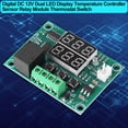 thumbnail image 4 of Water-resistant High  Thermostat Controller, Temperature Correction Temperature Switch, For Cabinets, 4 of 8