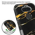 thumbnail image 4 of TUFF Subs Series Case for Lg K31 (Aristo 5)/Fortune 3/Tribute Monarch / Phoenix 5 - Black Marble, 4 of 7