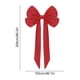 thumbnail image 3 of Adorno Navideño con Lazo Extragrande | Decoración Navideña Grande de Nailon y Licra | Blanco, Rojo, Negro, Azul y Rosa | Decoración para Interiores y Exteriores, Bodas, Fiestas y El Hogar | Adorno Fe, 3 of 6