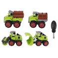 thumbnail image 2 of Building Blocks Farmer Car, Building Blocks Car Toy 4Pcs Interactive Durable Fun Disassembly And Assembly  For Home, 2 of 8