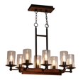 thumbnail image 1 of Artcraft Lighting Legno Rustico AC10148BU Island Light, 1 of 1