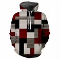 thumbnail image 3 of Sudadera con capucha con estampado 3D de cuadrados coloridos para hombre, sudadera con patrón geométrico, sudaderas casuales de moda, jersey de gran tamaño, mangas largas, 3 of 5