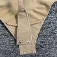 thumbnail image 2 of APEXFWDT Womens Lace Trim Bodysuit Square Neck Tank Top Spaghetti Strap Camisole Body Suit Slimming Body Shaper,S,Khaki, 2 of 8