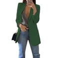 thumbnail image 1 of Cárdigan De Mujer, Trajes Casuales, Cuello De Solapa Para Vacaciones, oscuro S Yuyangstore Traje de rebeca de mujer, 1 of 6