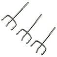thumbnail image 3 of 10pcs Perforated Panel Hang Fits Holder Storage Racks Display Hooks Pegboard Hooks Retail Shop Peg 10PCS, 3 of 8