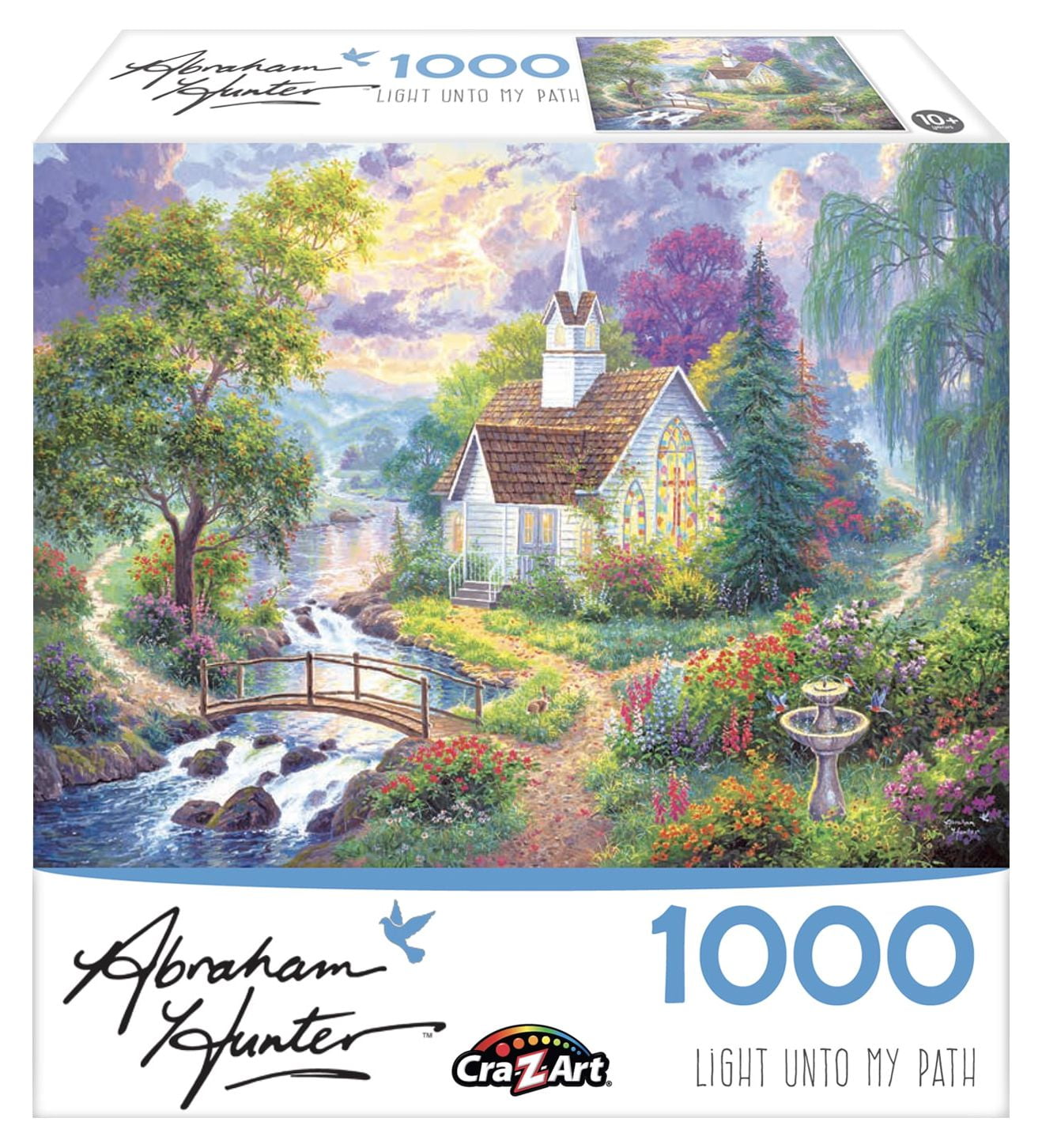 Cra-Z-Art Abraham Hunter 1000-Piece Light Unto My Path Adult Jigsaw Puzzle