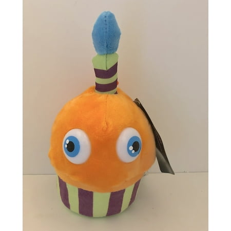 Five Nights At Freddy's Orange Neon Cupcake Plush Toy - 6.5"