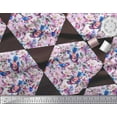 thumbnail image 3 of Soimoi Poly Georgette Fabric Leaves,Bird & Floral Patchwork Print Sewing Fabric Yard 42 Inch Wide, 3 of 3