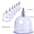 thumbnail image 5 of 12x Cupping Therapy Set, Chinese Medical Cupping Physiotherapy Set With Vacuum, 5 of 5
