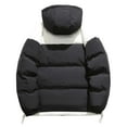 thumbnail image 4 of Men's Winter Colour Blocking Thickened Casual Style Coat Jacket With Pockets, 4 of 4