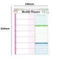 thumbnail image 3 of 2pcs Weekly Planner Notepad And Today Planner Notebook 52 Sheets, Undated Weekly To Do List Notepad For School Office, 3 of 5