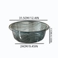 thumbnail image 3 of Thick Clear Plastic Basin, Large Laundry Wash Tub, Multipurpose Round Container for Face Bath Storage Household Bathroom Kitchen Indoor Use, 3 of 6
