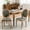 Olive Green, variant on Solid Wood Frame, High - Rebound Dining Chairs in Gray / Comfortable for Long - Term Dining