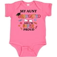 thumbnail image 3 of Inktastic My Aunt Graduated and I'm Super Proud Boys or Girls Baby Bodysuit, 3 of 5